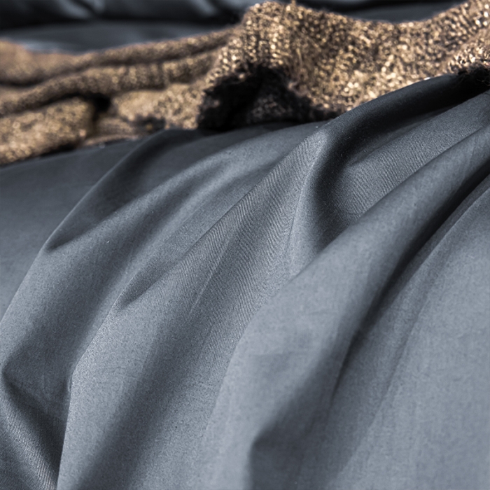 91家纺网 家纺一手货源 找家纺 蓝巢家纺 2022新款60支长绒棉四件套 皇家-黛蓝