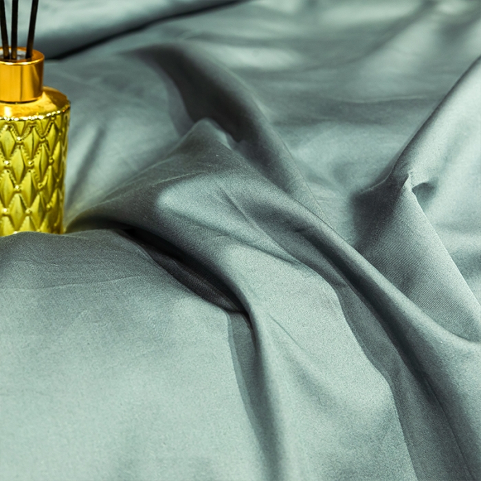 91家纺网 家纺一手货源 找家纺 蓝巢家纺 2022新款60支长绒棉四件套 皇家-雾青