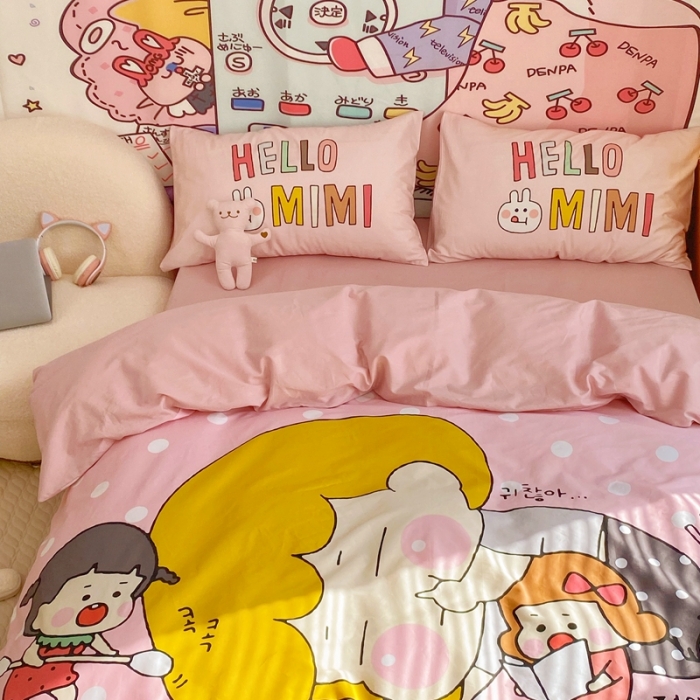 91家纺网 家纺一手货源 找家纺 （总）窝米 2022新款春季13372大版卡通全棉系列