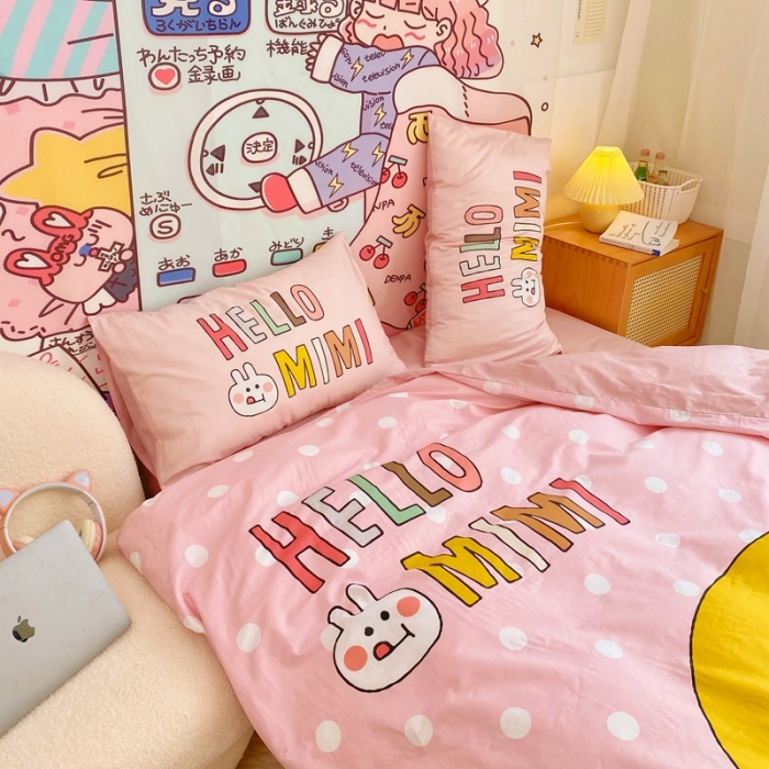 91家纺网 家纺一手货源 找家纺 （总）窝米 2022新款春季13372大版卡通全棉系列