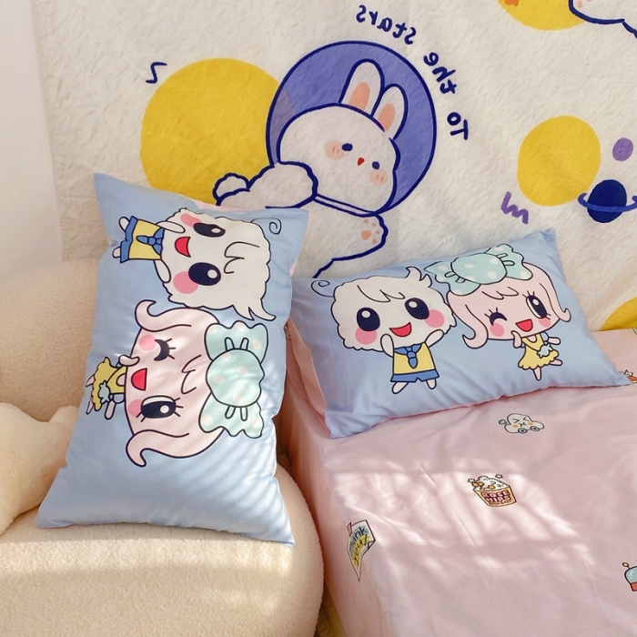 91家纺网 家纺一手货源 找家纺 窝米 2022新款春季13372大版卡通全棉系列 甜心公主