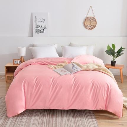 91家纺网 家纺一手货源 找家纺 （总）极梦家纺（支持定制） 2025新款喷气40s全棉纯色单品被套