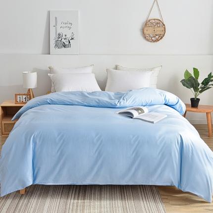 91家纺网 家纺一手货源 找家纺 （总）极梦家纺（支持定制） 2025新款喷气40s全棉纯色单品被套