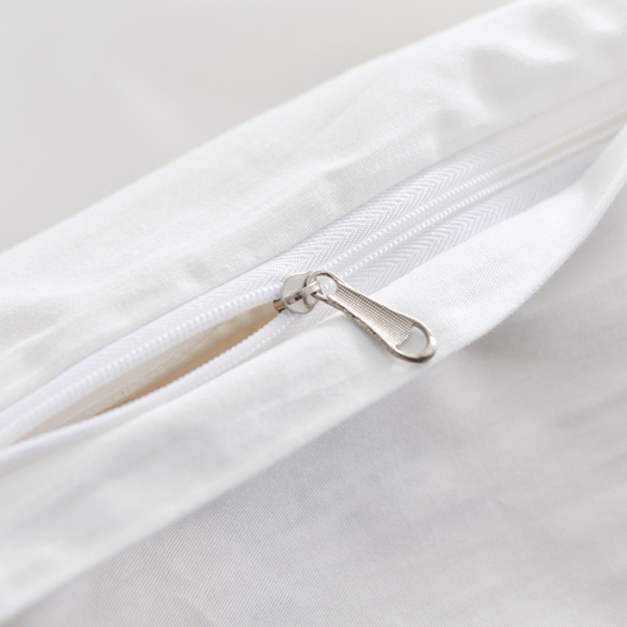 91家纺网 家纺一手货源 找家纺 极梦家纺（支持定制） 2025新款喷气40s全棉纯色单品被套 白色