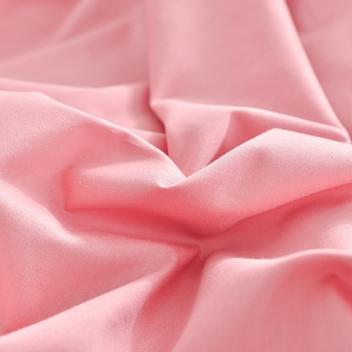 91家纺网 家纺一手货源 找家纺 极梦家纺（支持定制） 2025新款喷气40s全棉纯色单品被套 豆沙色