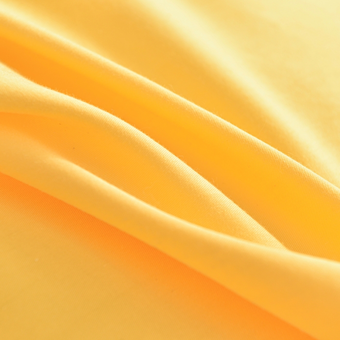 91家纺网 家纺一手货源 找家纺 极梦家纺（支持定制） 2025新款喷气40s全棉纯色单品被套 亮黄