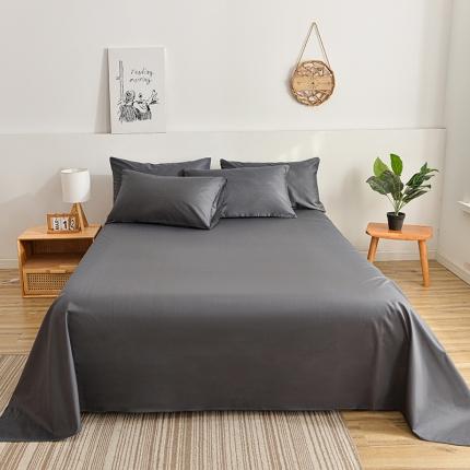 91家纺网 家纺一手货源 找家纺 （总）极梦家纺（支持定制） 2025新款40s纯棉长绒棉纯色全棉床单