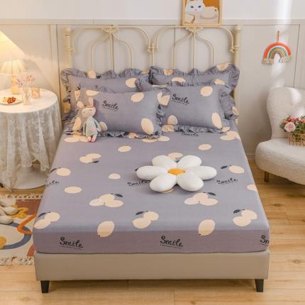 91家纺网 家纺一手货源 找家纺 （总）爱妮玖玖 2022新款12868全棉单层印花床笠