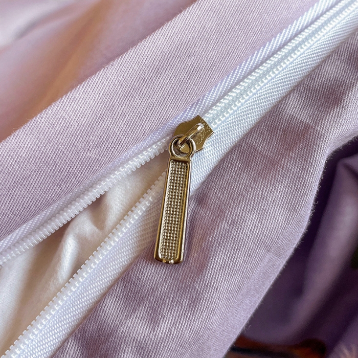 91家纺网 家纺一手货源 找家纺 金爱家 2023新款大版13372全棉花卉系列四件套 春之物羽紫