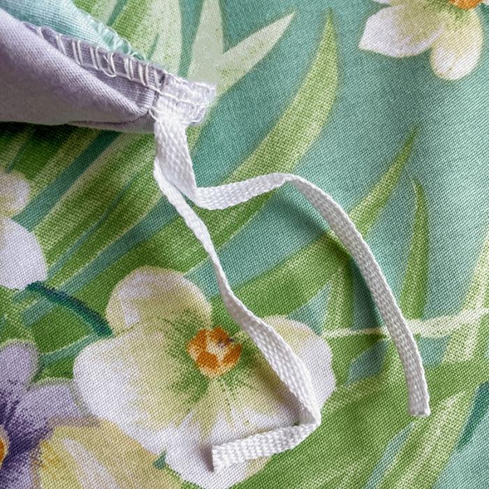 91家纺网 家纺一手货源 找家纺 金爱家 2023新款大版13372全棉花卉系列四件套 静怡紫