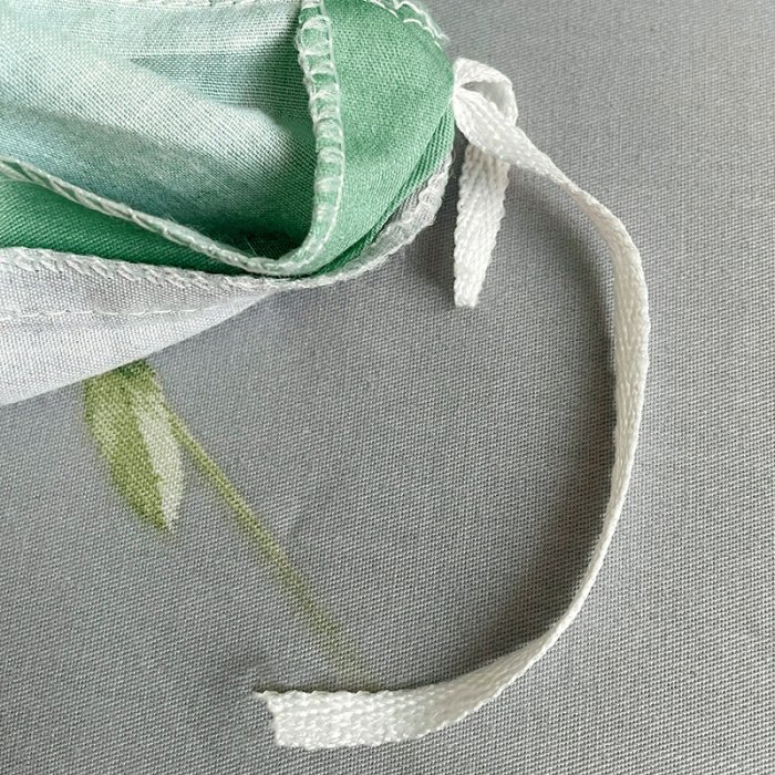 91家纺网 家纺一手货源 找家纺 金爱家 2023新款大版13372全棉花卉系列四件套 阡陌花影绿