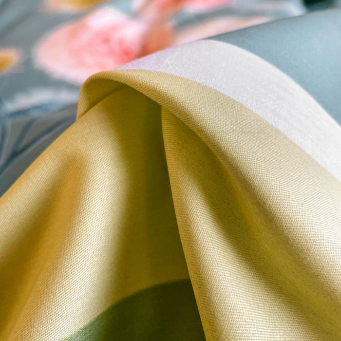 91家纺网 家纺一手货源 找家纺 金爱家 2023新款大版13372全棉花卉系列四件套 清风精灵