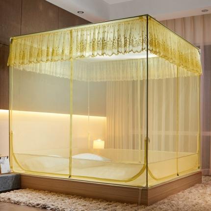 91家纺网 家纺一手货源 找家纺 （总）飞轮海蚊帐 新款方定防摔坐床式蚊帐-T55