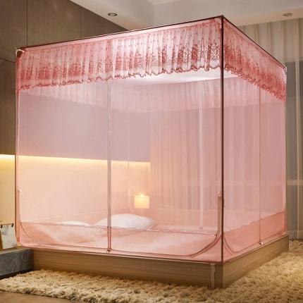 91家纺网 家纺一手货源 找家纺 （总）飞轮海蚊帐 新款方定防摔坐床式蚊帐-T55