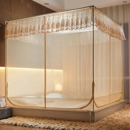 91家纺网 家纺一手货源 找家纺 （总）飞轮海蚊帐 新款方定防摔坐床式蚊帐-T55