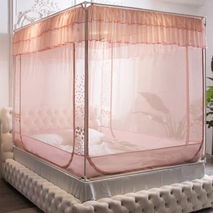 91家纺网 家纺一手货源 找家纺 （总）飞轮海蚊帐 2022新款三开门坐床式蚊帐-z57