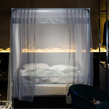 91家纺网 家纺一手货源 找家纺 （总）飞轮海蚊帐 新款三开门坐床式蚊帐-z65