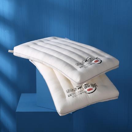 91家纺网 家纺一手货源 找家纺 贤内助2024新款A+原棉3d透气低枕枕芯48*74