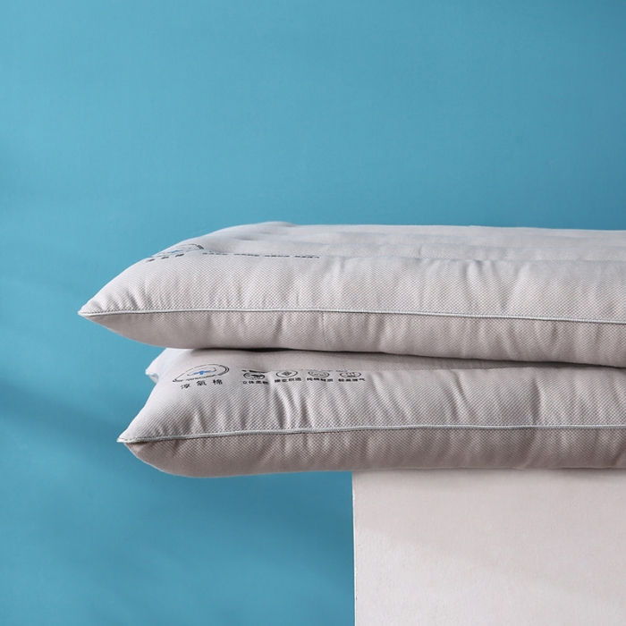 91家纺网 家纺一手货源 找家纺 （总）贤内助 2024新款全棉淳养棉低枕枕芯枕头48*74