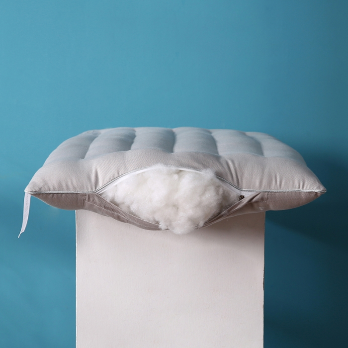 91家纺网 家纺一手货源 找家纺 （总）贤内助 2024新款全棉淳养棉低枕枕芯枕头48*74