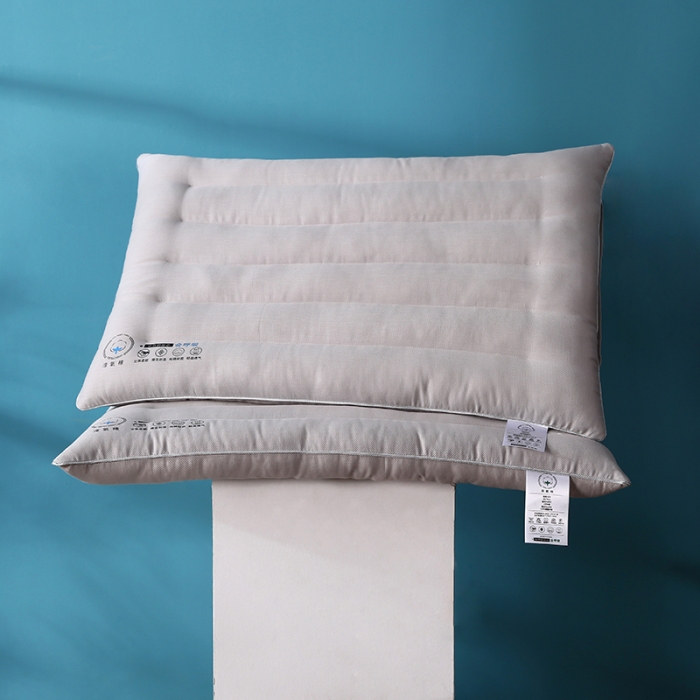 91家纺网 家纺一手货源 找家纺 （总）贤内助 2024新款全棉淳养棉低枕枕芯枕头48*74