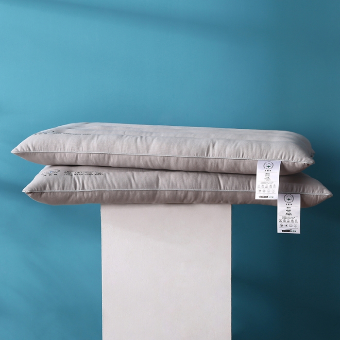 91家纺网 家纺一手货源 找家纺 （总）贤内助 2024新款全棉淳养棉低枕枕芯枕头48*74