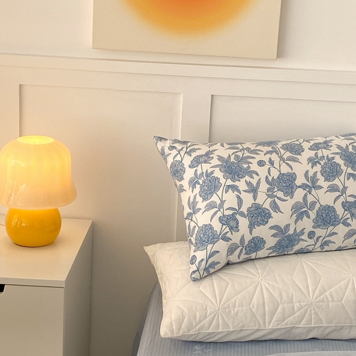 91家纺网 家纺一手货源 找家纺 昔可家纺 2022新款全棉复古杜桑系列四件套 碎冰蓝