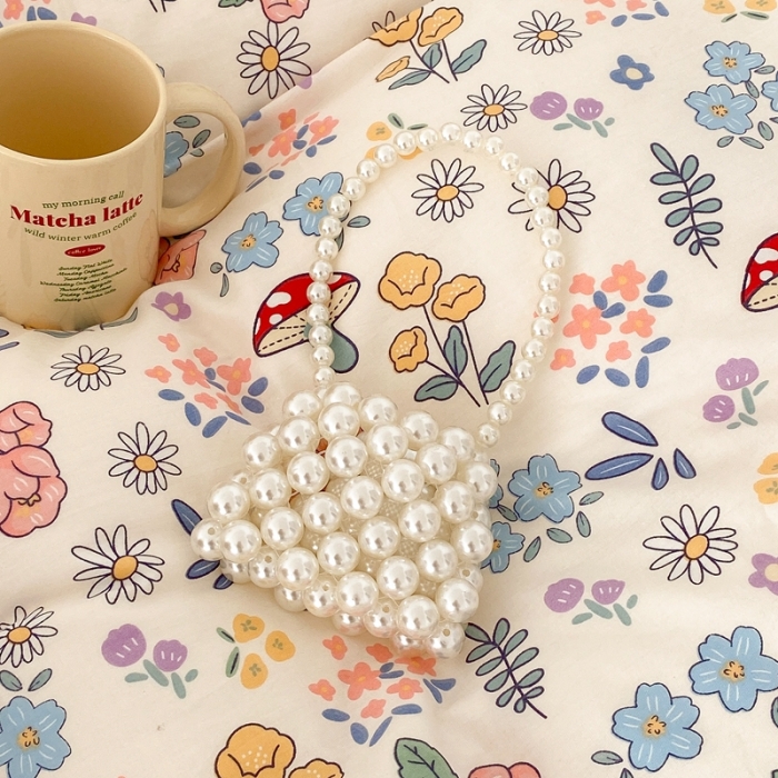 91家纺网 家纺一手货源 找家纺 昔可家纺 2022新款全棉格子花边款四件套 蘑菇花丛