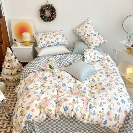 91家纺网 家纺一手货源 找家纺 （总）昔可家纺 2022新款13372普通款四件套