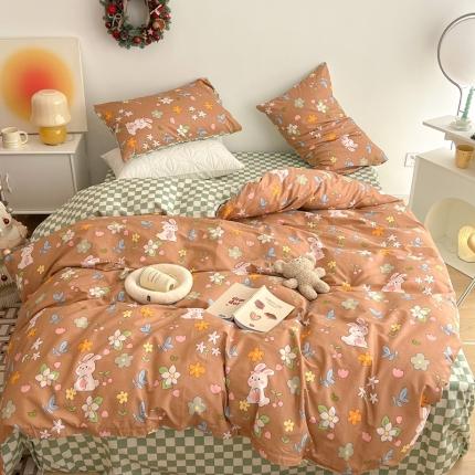 91家纺网 家纺一手货源 找家纺 （总）昔可家纺 2022新款13372普通款四件套