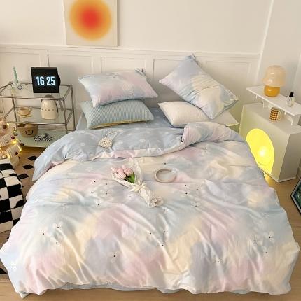 91家纺网 家纺一手货源 找家纺 （总）昔可家纺 2022新款13372普通款四件套