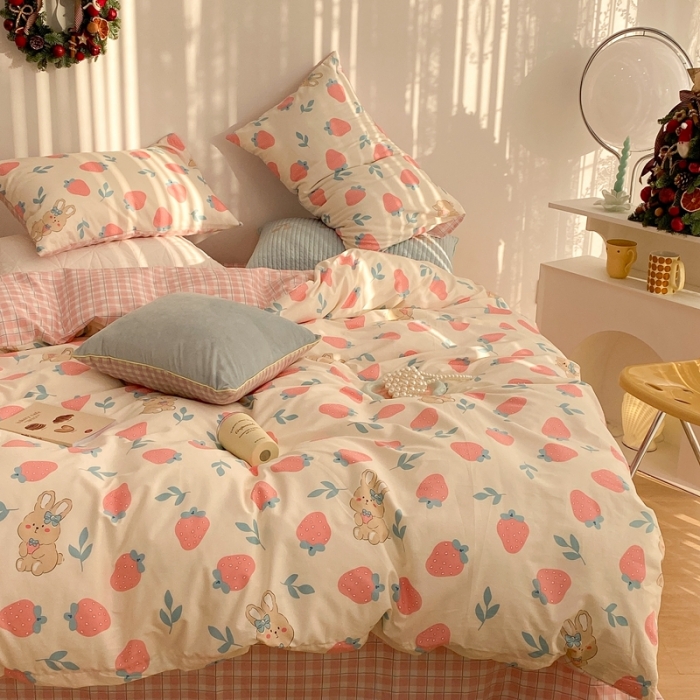 91家纺网 家纺一手货源 找家纺 （总）昔可家纺 2022新款13372普通款四件套