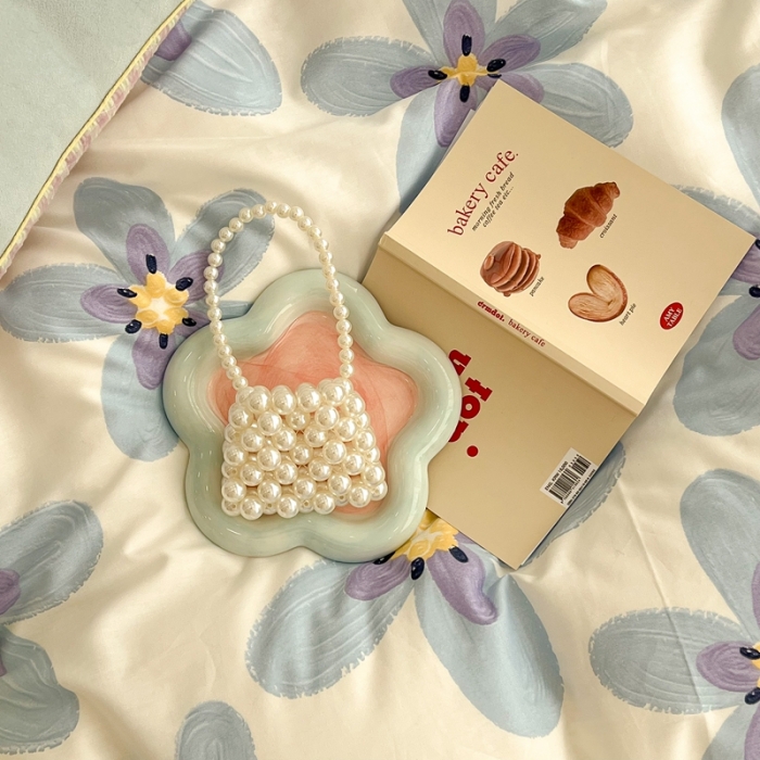 91家纺网 家纺一手货源 找家纺 昔可家纺 2022新款13372普通款四件套 棋盘油画樱桃