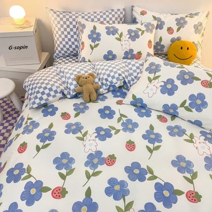 91家纺网 家纺一手货源 找家纺 （总）安哆啦 2022春夏新款13372全棉单被套