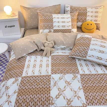 91家纺网 家纺一手货源 找家纺 （总）安哆啦 2022春夏新款13372全棉单被套
