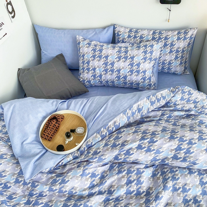 91家纺网 家纺一手货源 找家纺 安哆啦 2022春夏新款13372全棉单被套 初遇