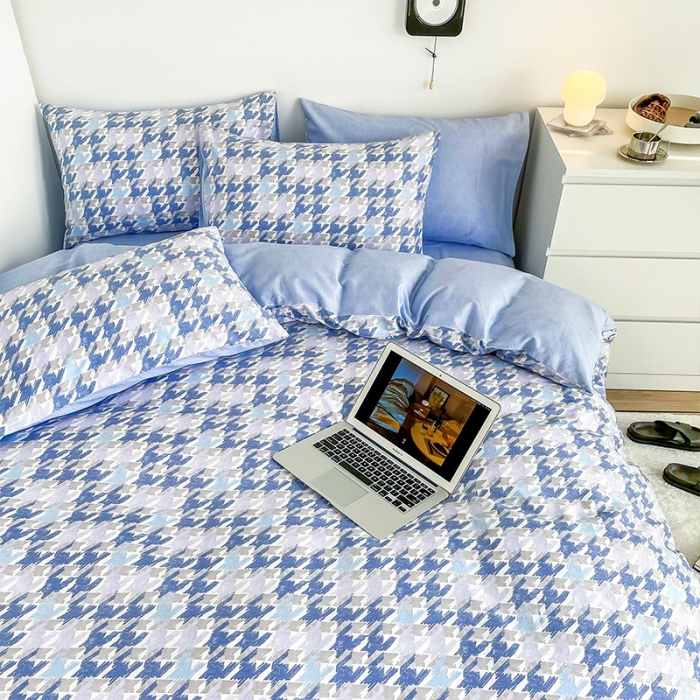 91家纺网 家纺一手货源 找家纺 安哆啦 2022春夏新款13372全棉单被套 初遇