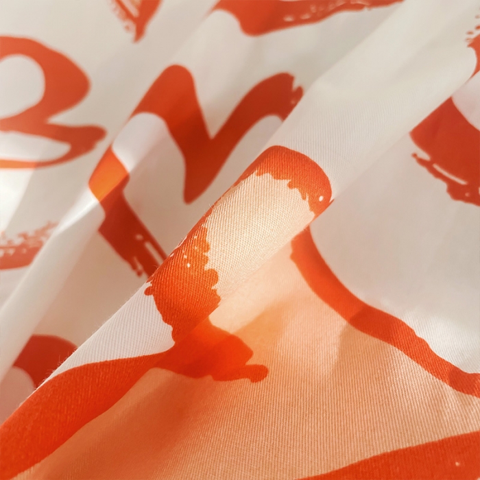 91家纺网 家纺一手货源 找家纺 安哆啦 2022春夏新款13372全棉单被套 美心桔