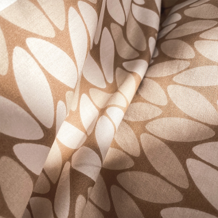 91家纺网 家纺一手货源 找家纺 安哆啦 2022春夏新款13372全棉单被套 瓦尔登.咖