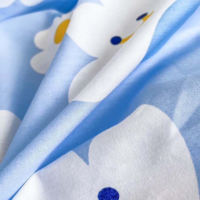 91家纺网 家纺一手货源 找家纺 安哆啦 2022春夏新款13372全棉单被套 小爱同学