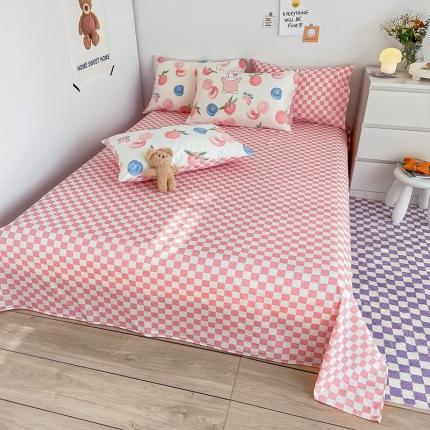 91家纺网 家纺一手货源 找家纺 （总）安哆啦 2022春夏新款13372全棉单床单