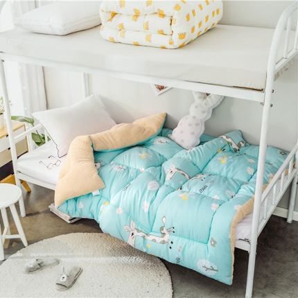 91家纺网 家纺一手货源 找家纺 （总）梦莱发被业 2025学生季羊羔绒被