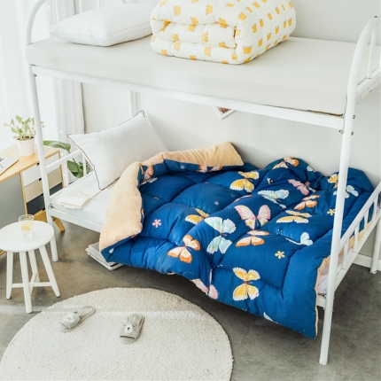 91家纺网 家纺一手货源 找家纺 （总）梦莱发被业 2025学生季羊羔绒被