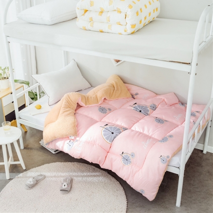 91家纺网 家纺一手货源 找家纺 （总）梦莱发被业 2025学生季羊羔绒被