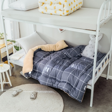 91家纺网 家纺一手货源 找家纺 （总）梦莱发被业 2025学生季羊羔绒被