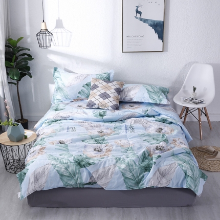 91家纺网 家纺一手货源 找家纺 （总）梦莱发 2025新款夏被四件套 任意组合可单卖