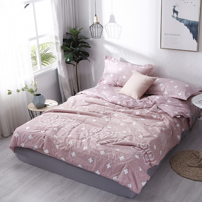 91家纺网 家纺一手货源 找家纺 梦莱发 2025新款夏被四件套 任意组合可单卖 80后