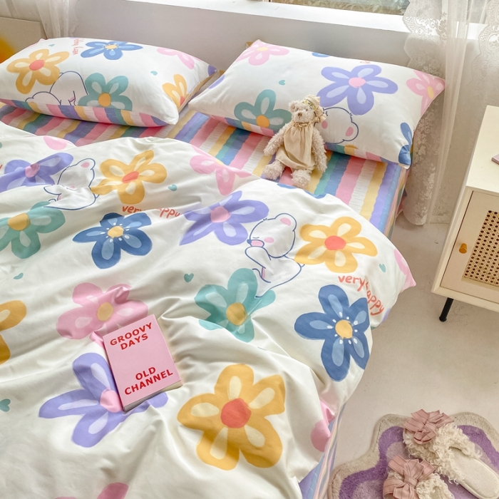 91家纺网 家纺一手货源 找家纺 曼之夏2022全棉13372匹马棉纯棉四件套（第三批） 璐瑶