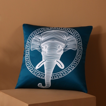 91家纺网 家纺一手货源 找家纺 2022新款丝光棉印花靠垫沙发靠枕午睡办公室汽车抱枕方垫