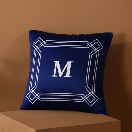 91家纺网 家纺一手货源 找家纺 2022新款丝光棉印花靠垫沙发靠枕午睡办公室汽车抱枕方垫